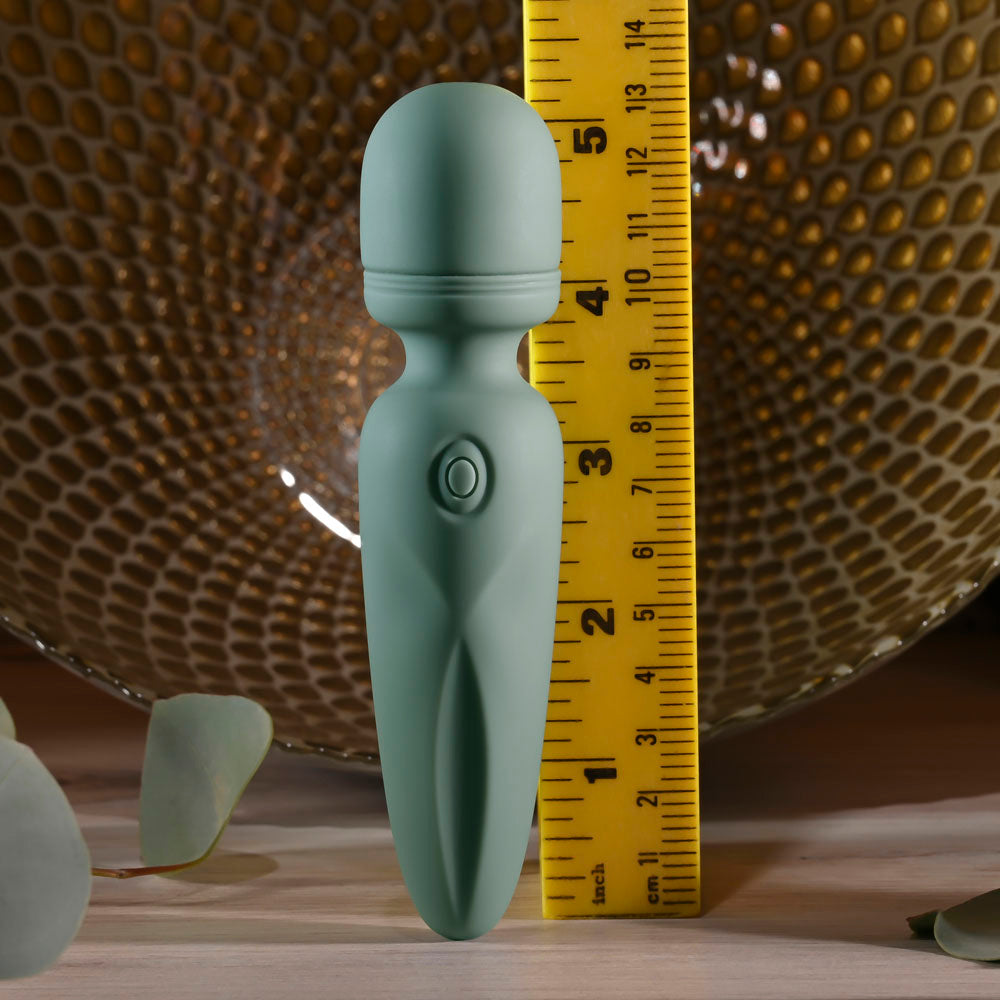 Evolved Rumble Wand Olive Green Mini Massager Electric Massager