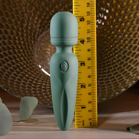 Evolved Rumble Wand Olive Green Mini Massager Electric Massager