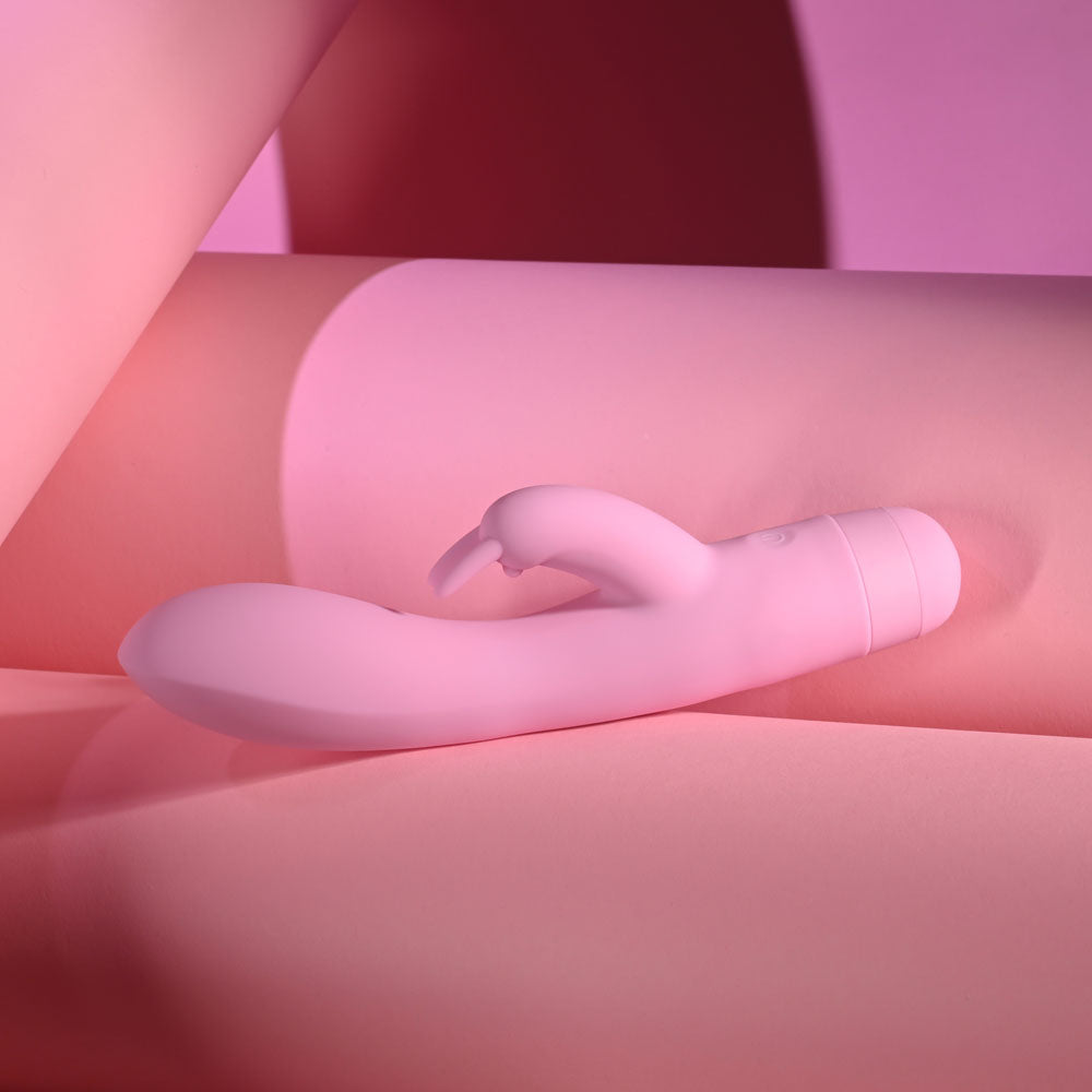 Evolved Cushy Bunny 19.1cm USB Rechargeable Silicone Rabbit Vibrator > Vibrators > Ladies > Rabbit