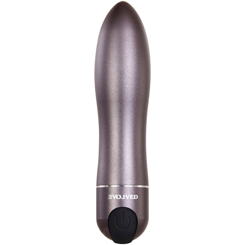 Evolved Travel-Gasm (Gray) – Waterproof Bullet Vibrator > Vibrators > Mini Vibrators