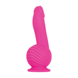 Evolved Ballistic -  19 cm USB Rechargeable Vibrating Dong with Balls Motor & Remote