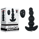 Evolved Bump N Groove -  USB Rechargeable Butt Plug with Wireless Remote