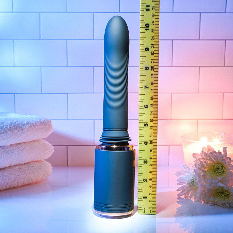Evolved TOO HOT TO HANDLE Thrusting Vibe 7 Speed Rechargeable > Dildos > Thrusting Dildos