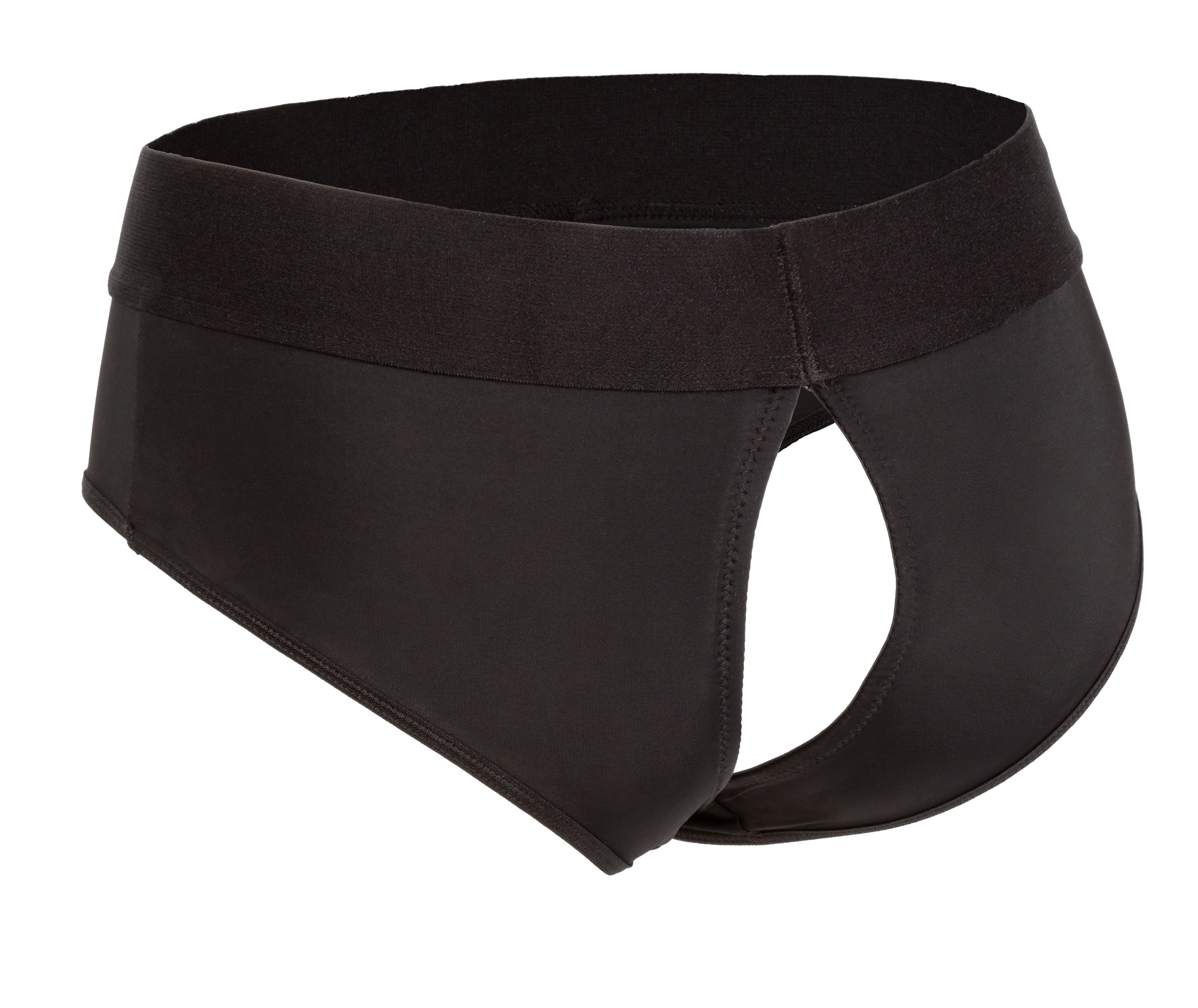 Boundless Backless Brief Harness Black Large/X-Large Size Bodyforms