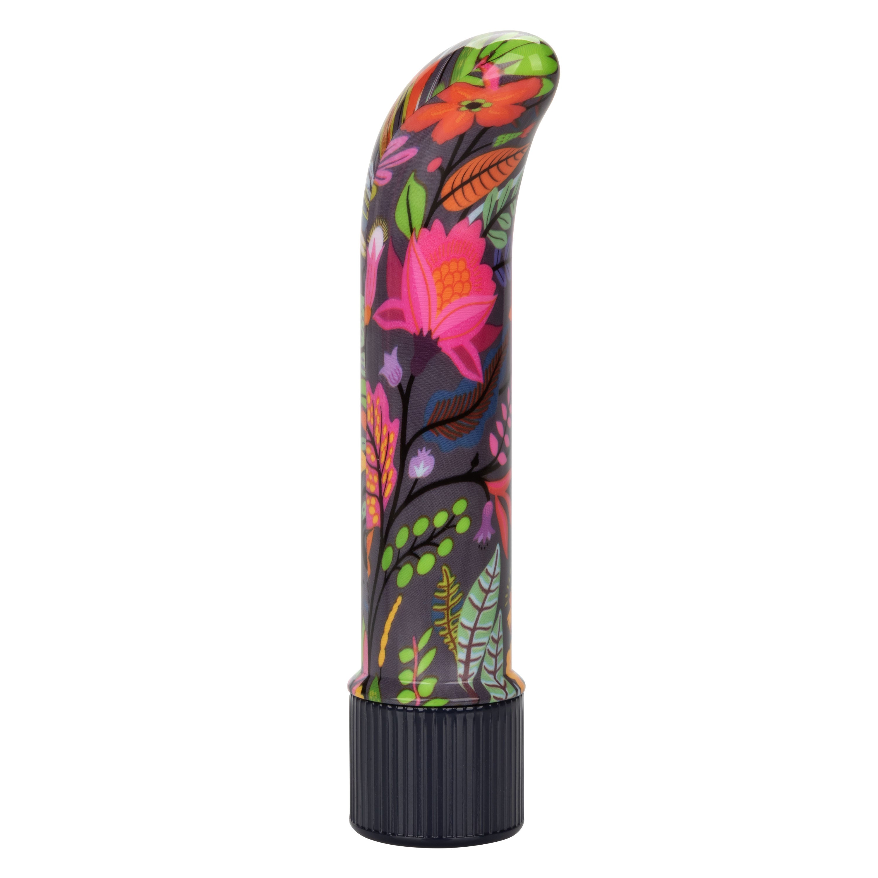 Naughty Bits Lil' Fucker Mini G-Spot Vibrator 4.25 Inch Waterproof with Floral Design BULLETS