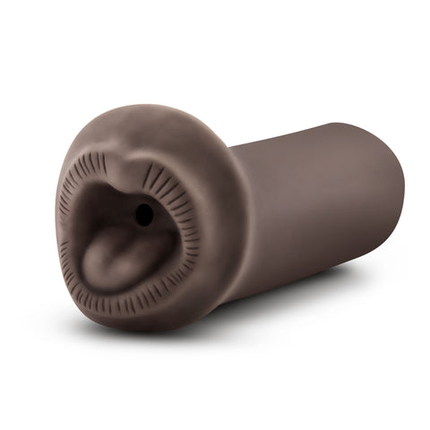 Naughty Nicole Mouth Masturbator Soft Warm Realistic Toy Strokers - Manual