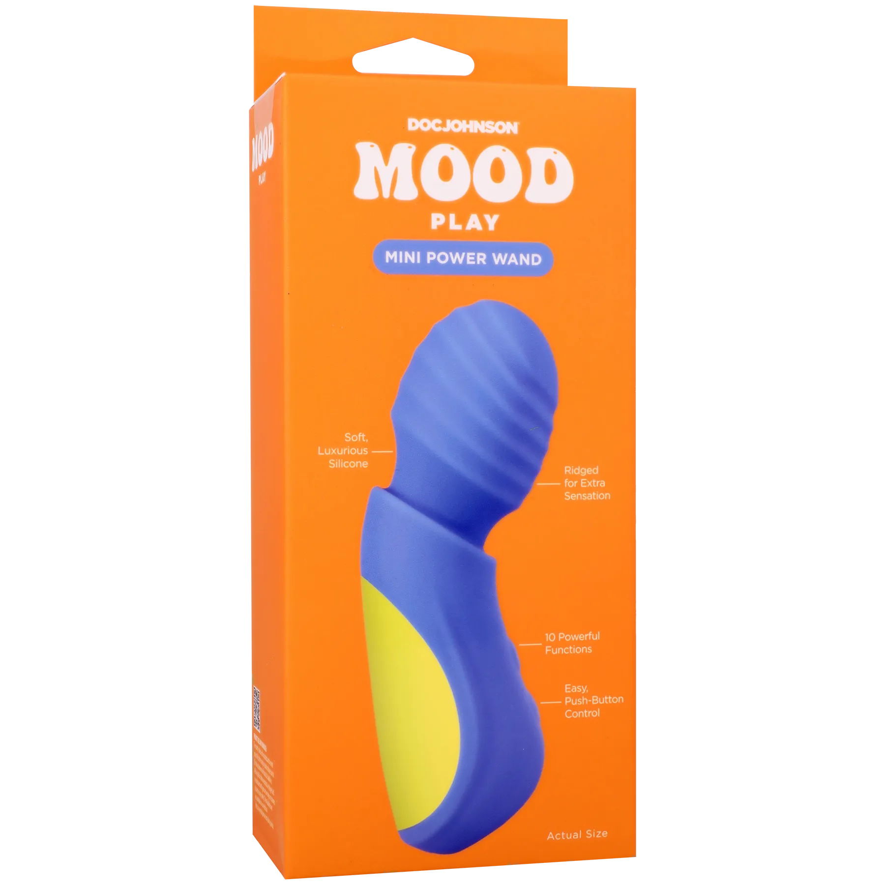 Mood Play Rechargeable Water Resistant Power Wand 5 Inch > Sex Toys For Ladies > Clitoral Vibrators and Stimulators