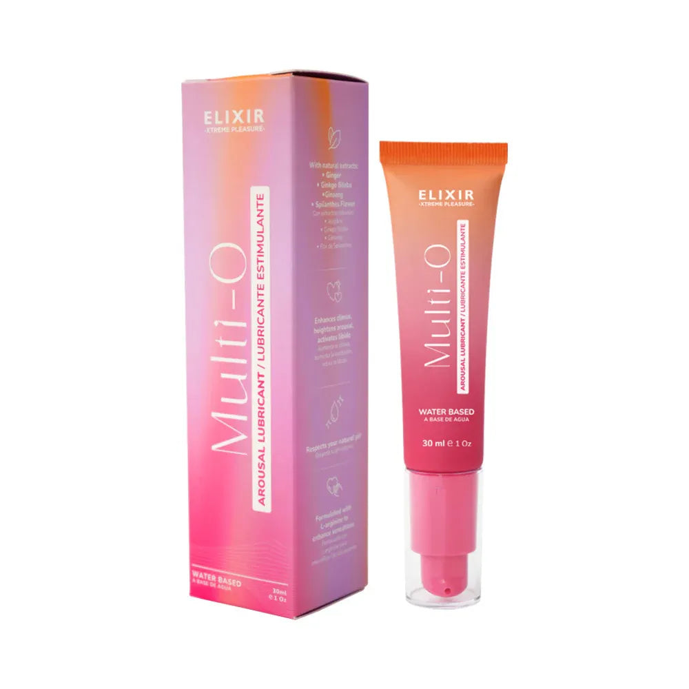 Elixir Multi O Arousal Lubricant 30ml – Stimulating Intimate Lubricant Default Title > Lube > Water Based