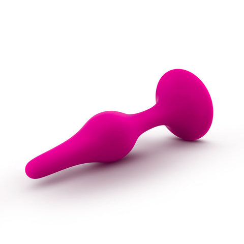 Luxe Beginner Small Pink Anal Plug for Gentle Anal Play Butt Plugs