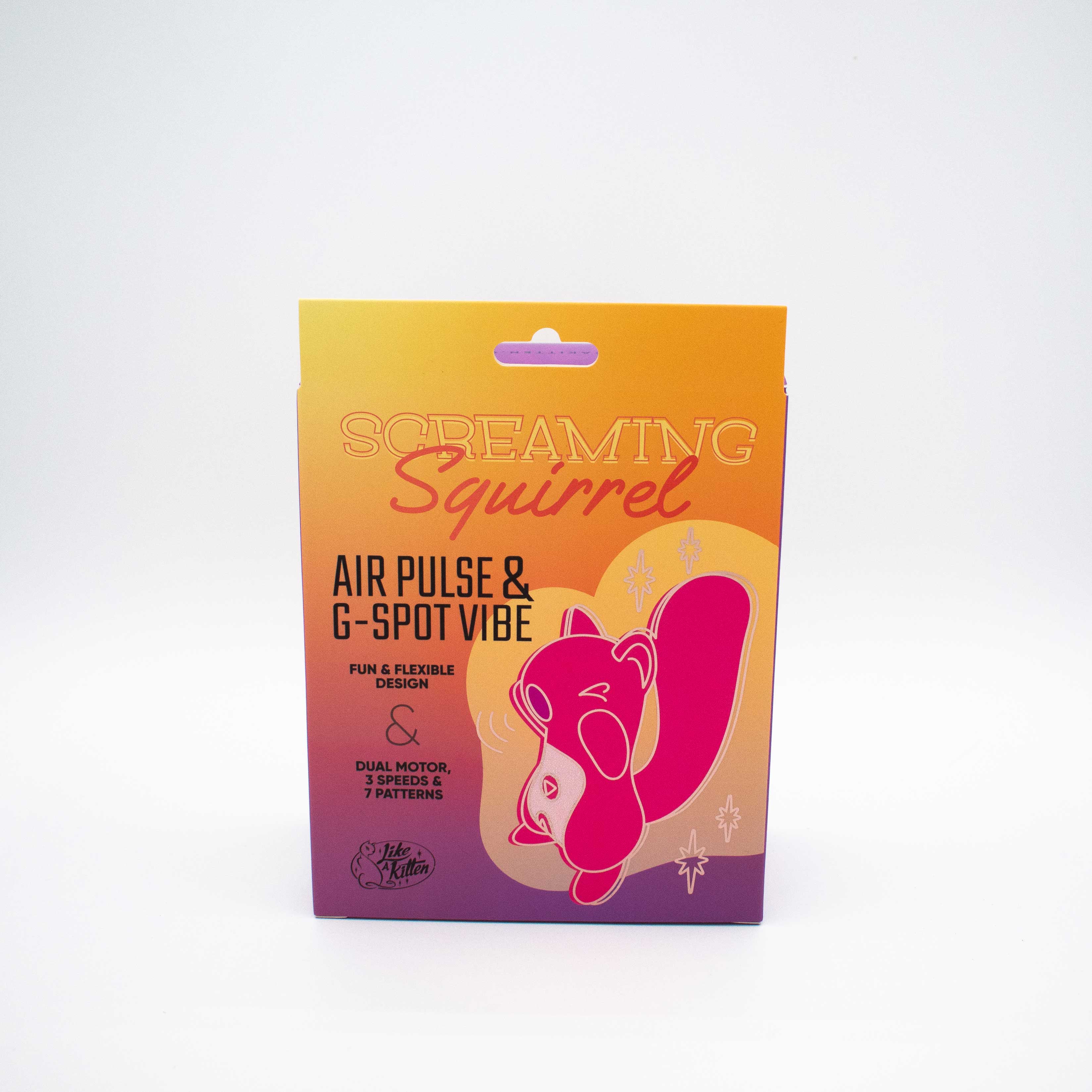Screaming Squirrel Air Pulse G-Spot Vibrator for Adults AIR PULSATION