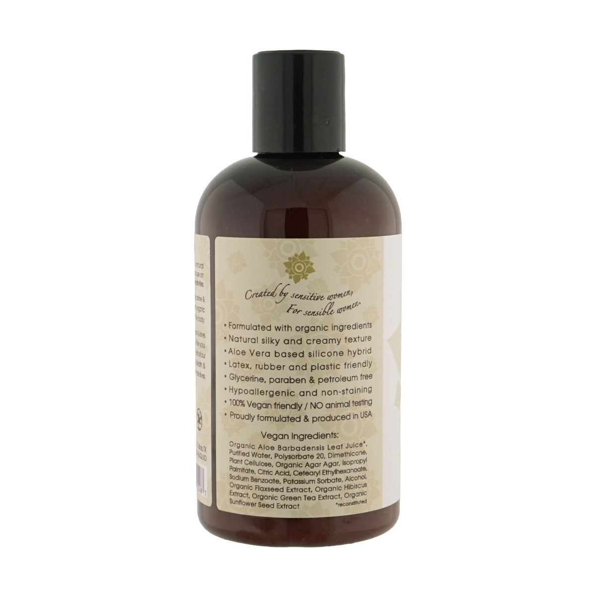 Sliquid Organics Silk Hybrid Lubricant (255ml) – Water and Silicone-Based Personal Lubricant > Lube > Hybrid