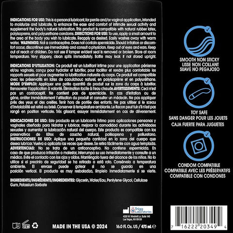 Wet Water Based Hypoallergenic Lubricant – Premium Formula > Lube > Water Based