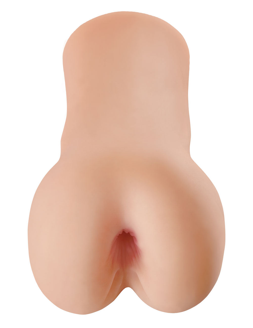 Compact Anal Masturbator for Men with Life-Like Textured Tunnel Strokers - Manual
