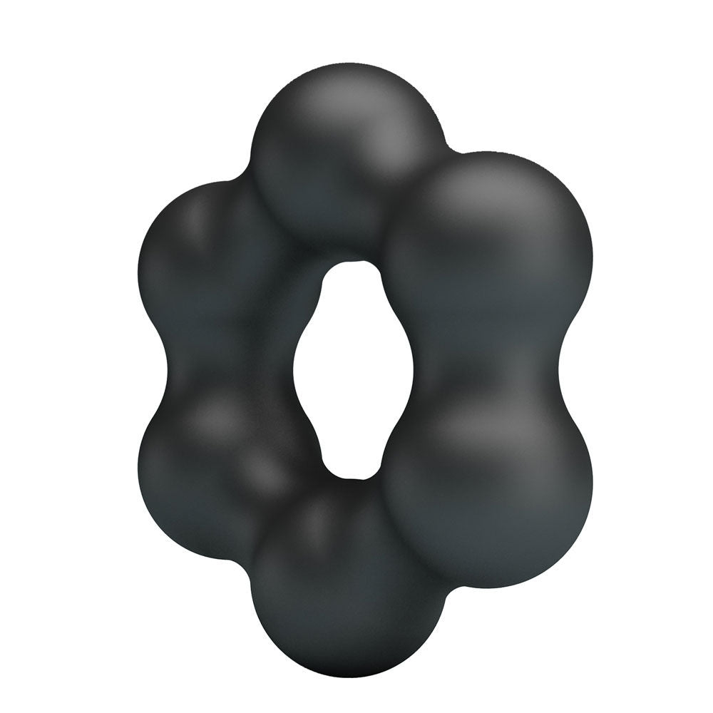 Clauzell Super Soft Silicone Cock Ring (Black) – High-Quality Silicone Cock Ring > Cock Ring > Single