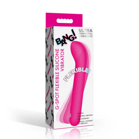 G-Spot Flexible Silicone Vibrator (Pink) – 6.1 Inch Silicone G-Spot Vibrator Default Title > Vibrators > G-Spot