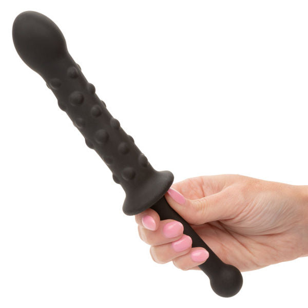 Rock Bottom Bendies Black Bendy Beaded Probe Anal Toy Prostate Tools
