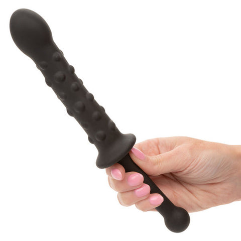 Rock Bottom Bendies Black Bendy Beaded Probe Anal Toy Prostate Tools
