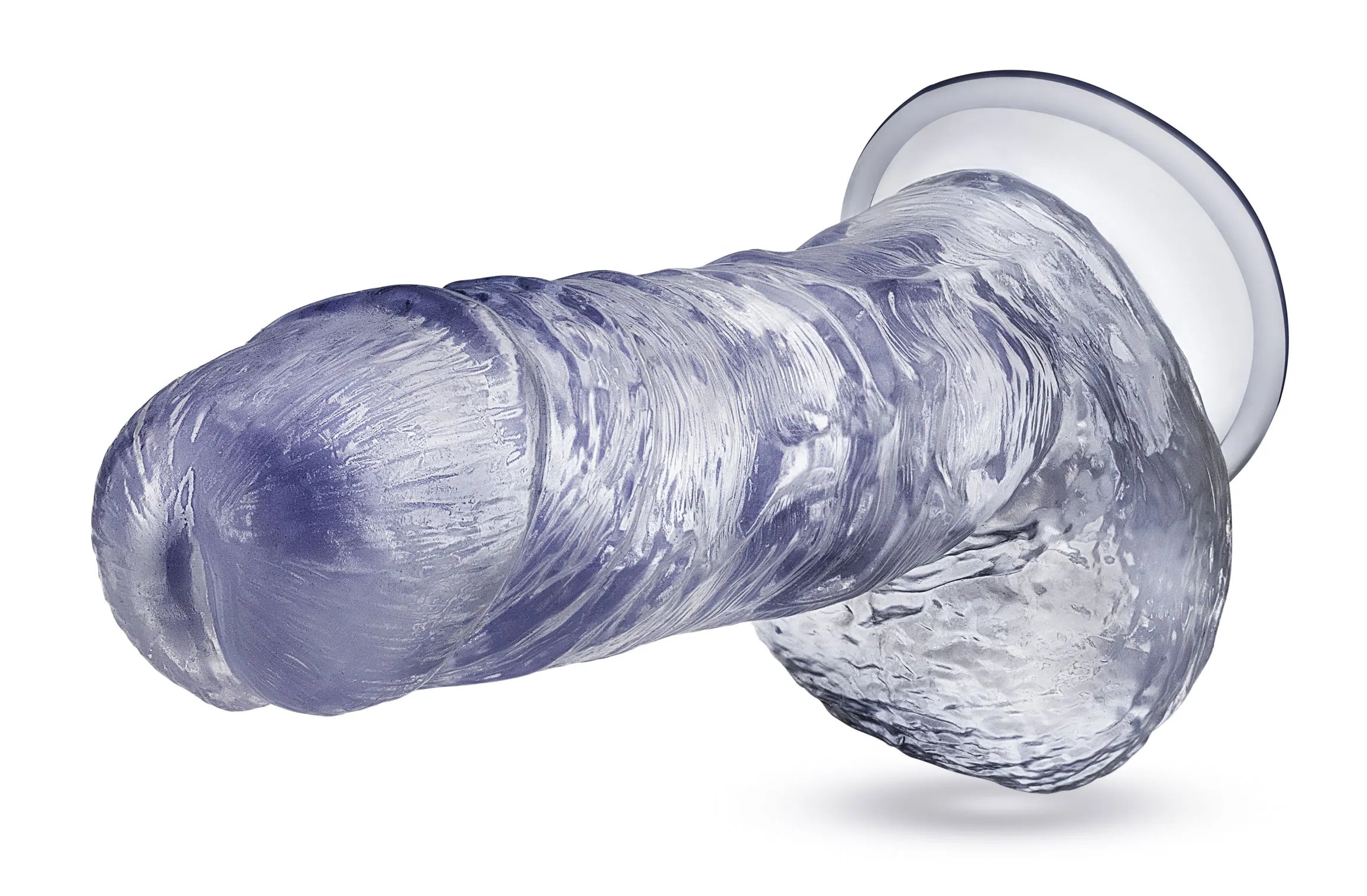 Blush B Yours Plus Mount n' Moan – Realistic Dildo with Suction Cup Base Clear > Dildos > Realistic Dildos Main image