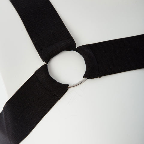Gender Fluid Mason Harness Black L-XXL Size Chest 40-60 Inches Womens Harnesses