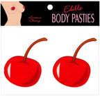 Edible Cherry Pasties Sensual Erotic Nipple Treats > Clothes > Pasties