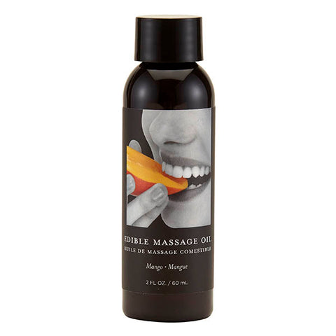 Edible Massage Oil Mango Flavored 59 ml Bottle Massage Oil