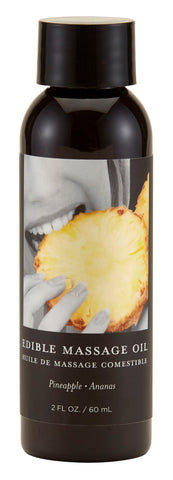 Edible Pineapple Massage Oil for Adult Intimacy 59 ml Bottle Massage Oil