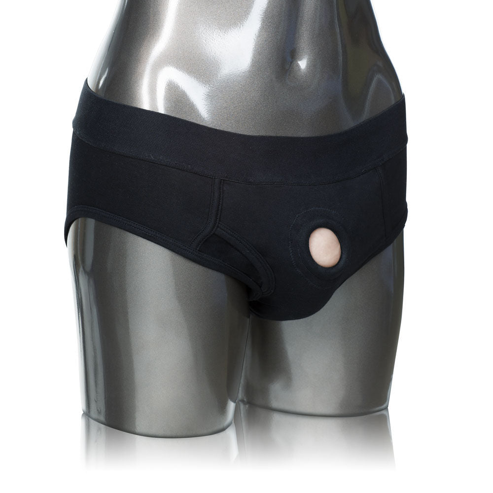 Packer Gear Black Brief Harness Comfortable Erotic Clothing Harnesses & Strap-Ons