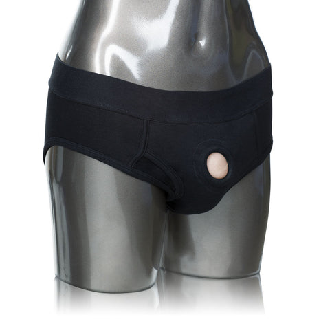 Packer Gear Black Brief Harness Comfortable Erotic Clothing Harnesses & Strap-Ons