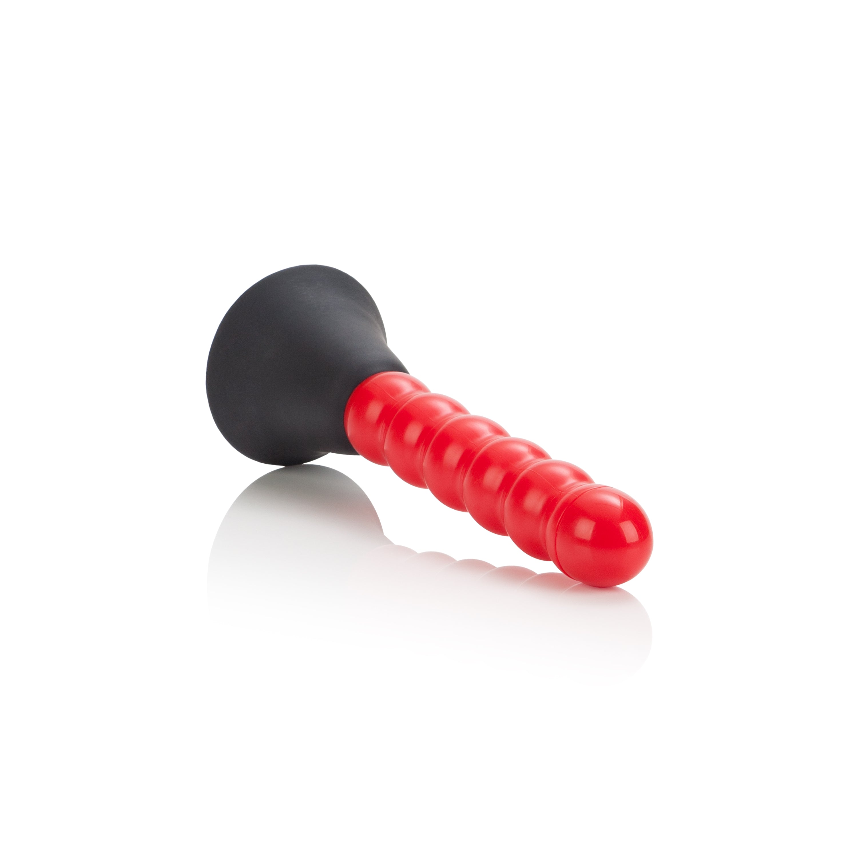 Ribbed Anal Douche Enema Kit with Squeeze Bulb and Pleasure Probe Douches