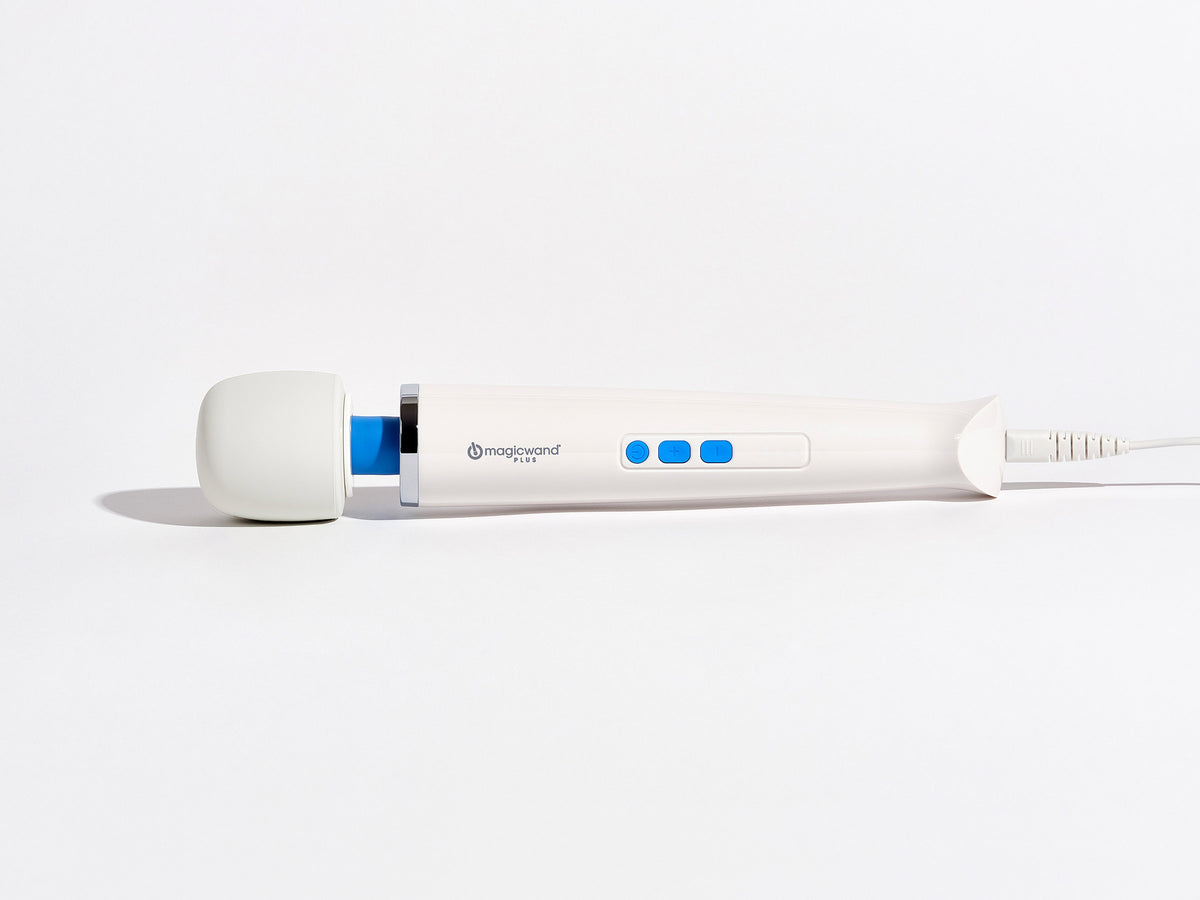 Magic Wand Plus White Electric Massager with Variable Speeds > Sex Toys > Massage Wands