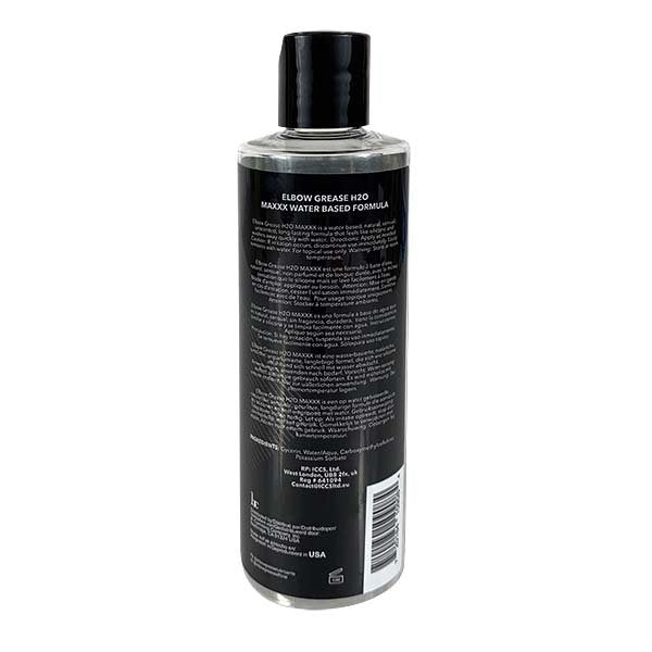 H2O Maxxx Lubricant Gel Disc Cap 8.5oz Water-Based Pleasure Enhancer Water Based Lube