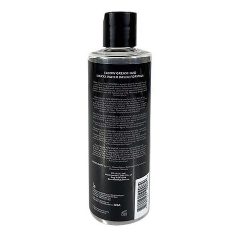 H2O Maxxx Lubricant Gel Disc Cap 8.5oz Water-Based Pleasure Enhancer Water Based Lube
