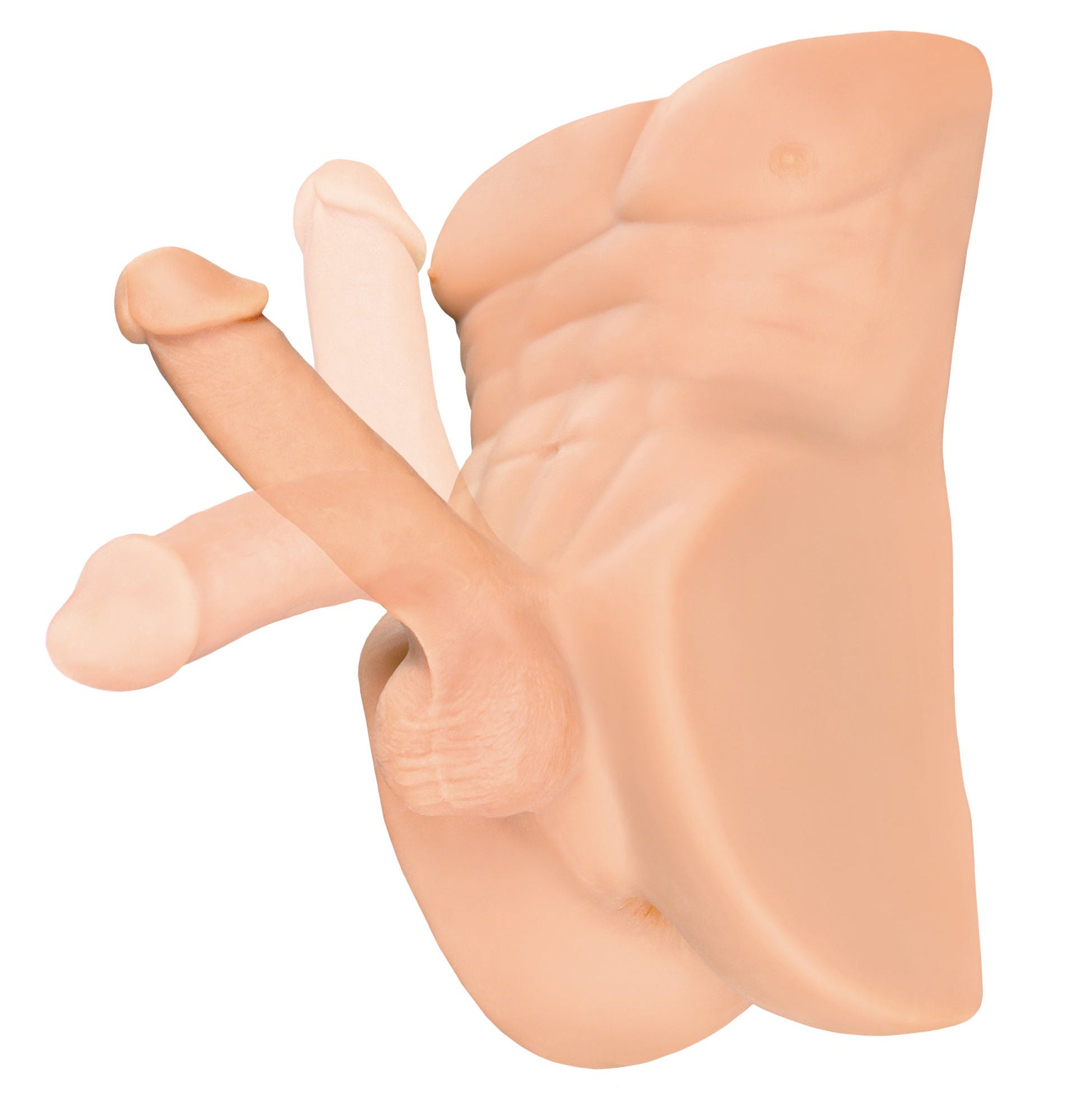 Pipedream Extreme Plus Perfect Ride Light Posable Masturbator Assturbators