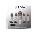Choose Your Adventure Smoke 5x Sleeve Kit with Vibrator Black Grey > Sex Toys For Men > Penis Sleeves