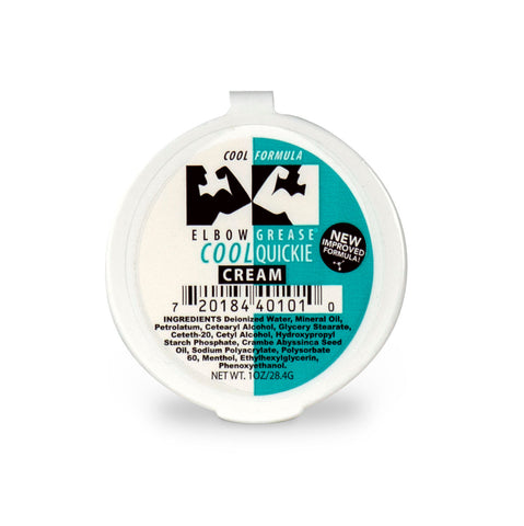 Elbow Grease Cool Cream Lubricant 1 Oz Premium Water-Based Speciality Lubricants