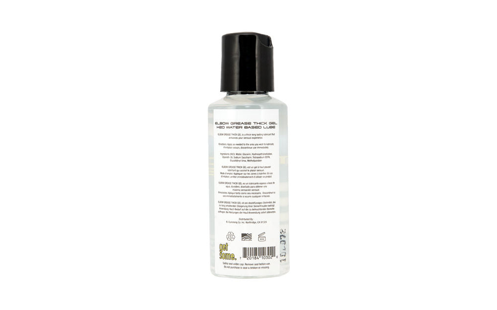 Elbow Grease H2O Classic Water Based Personal Lubricant Gel Speciality Lubricants