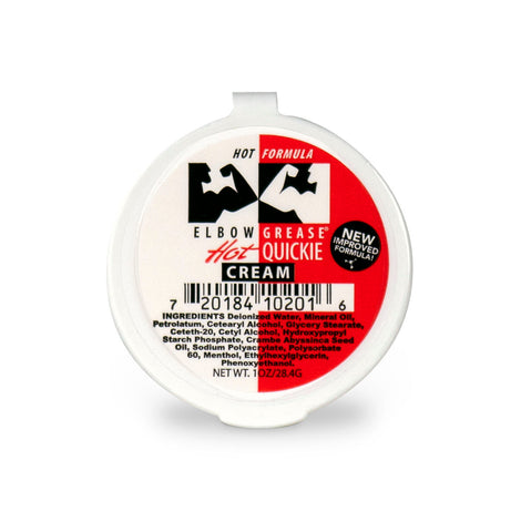 Elbow Grease Hot Quickie Warming Personal Lubricant 1 Oz Speciality Lubricants