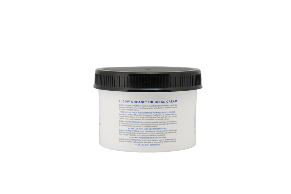 Elbow Grease Original Cream 9 Ounce Personal Lubricant and Moisturizer Speciality Lubricants