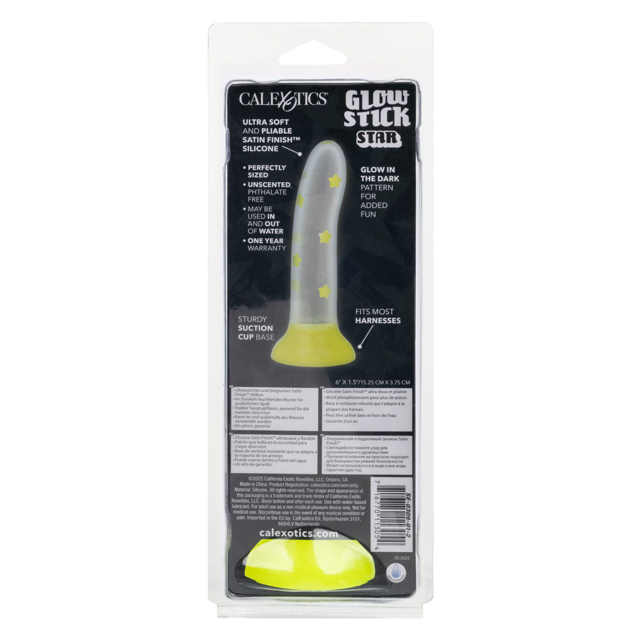 Glow Stick Star – Waterproof Liquid Silicone Glow Vibrator Default Title VIBRATORS