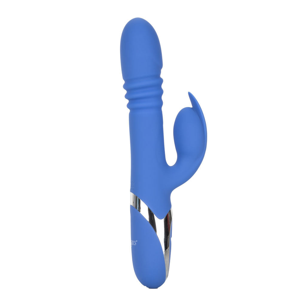 Enchanted Teaser Blue Rechargeable Rabbit Vibrator with Tapping VIBRATORS-RABBIT
