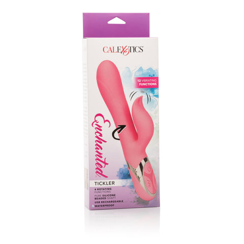 Enchanted Tickler Rechargeable Vibrator with Rotating Beads VIBRATORS-RABBIT