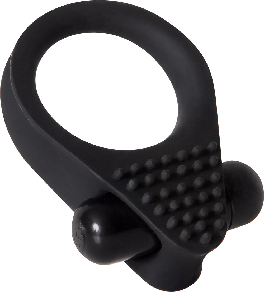 Zero Tolerance Black Knight Cock Ring – Durable Silicone Ring Black > Cock Ring > Vibrating