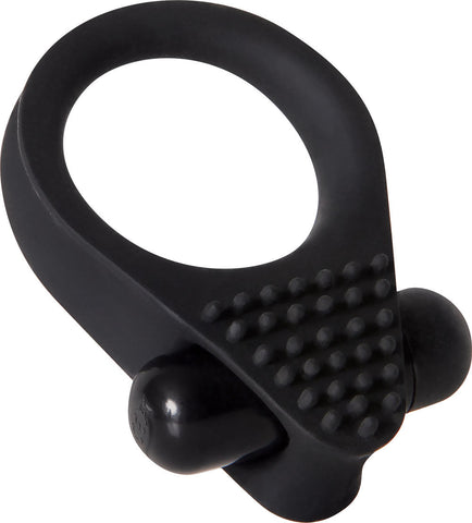 Zero Tolerance Black Knight Cock Ring for Longer Pleasure Sessions Black Cock Rings Vibrating