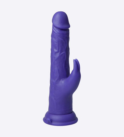 Femme Funn Thruster Rabbit Vibrator in Realistic Brown Silicone Dongs Realistic