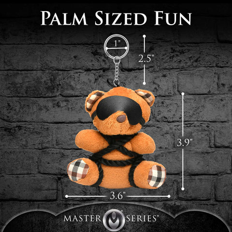 Master Series Rope Teddy Bear Keychain for Adult Fun and Playful Decor Gag Gifts & Novelties