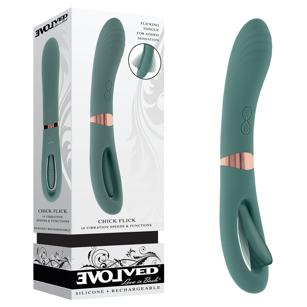Evolved CHICK FLICK Double-Ended Vibrator 24 cm > Vibrators > Standard Vibrators