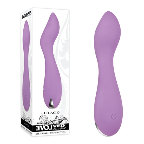 Evolved Lilac G 11.5 cm USB Rechargeable Mini Vibrator BULLETS