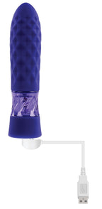 Evolved Novelties Raver Purple Mini Vibrating Clitoral Bullet > Vibrators > Mini Vibrators