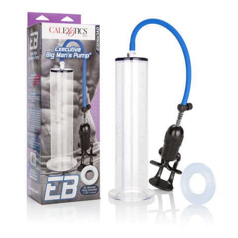 Executive Big Man's Penis Pump With XL Silicone Enhancer Ring PUMPS