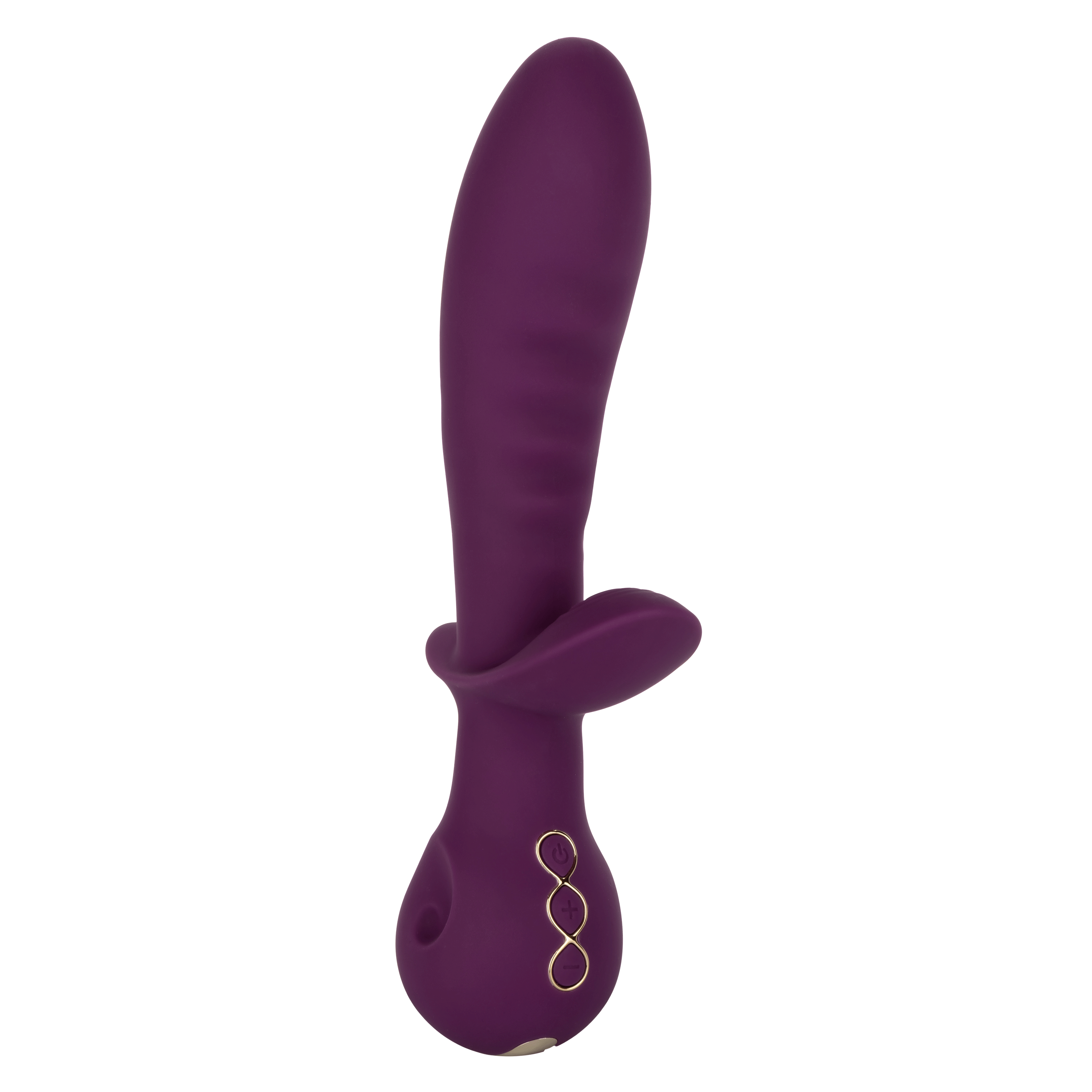 Obsession Lover Turbo-Charged Dual Vibrator in Purple with 10 Vibration Functions and Waterproof Silicone Design Vibrators